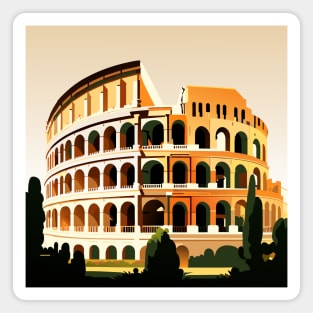 Vibrant Colosseum: A Roman Dream Magnet